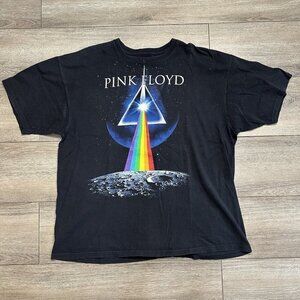 Pink Floyd Dark Side Of The Moon XXL T-Shirt 2012 Liquid Blue Prism Rainbow